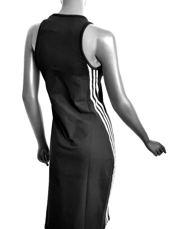 Adidas Future Icons Jerseykleid schwarz weiss IP1575 Gr. 32 - 50
