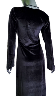 Bäres Empire Gothic Samtkleid Maxikleid Mittelalter Gothic Witch Gr. 38/40