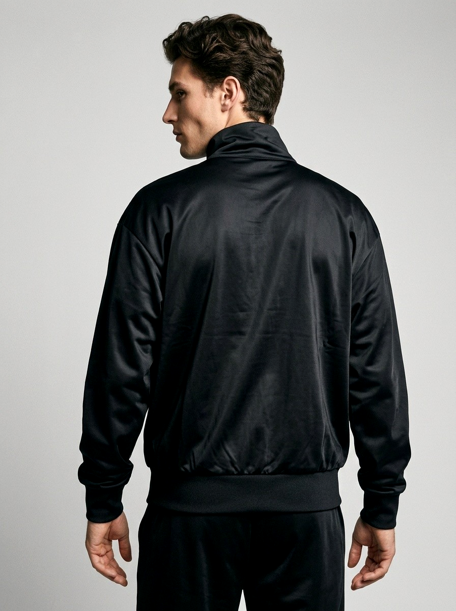 Adidas Originals Jacke Classic Track Top schwarz loose fit Gr.2XL