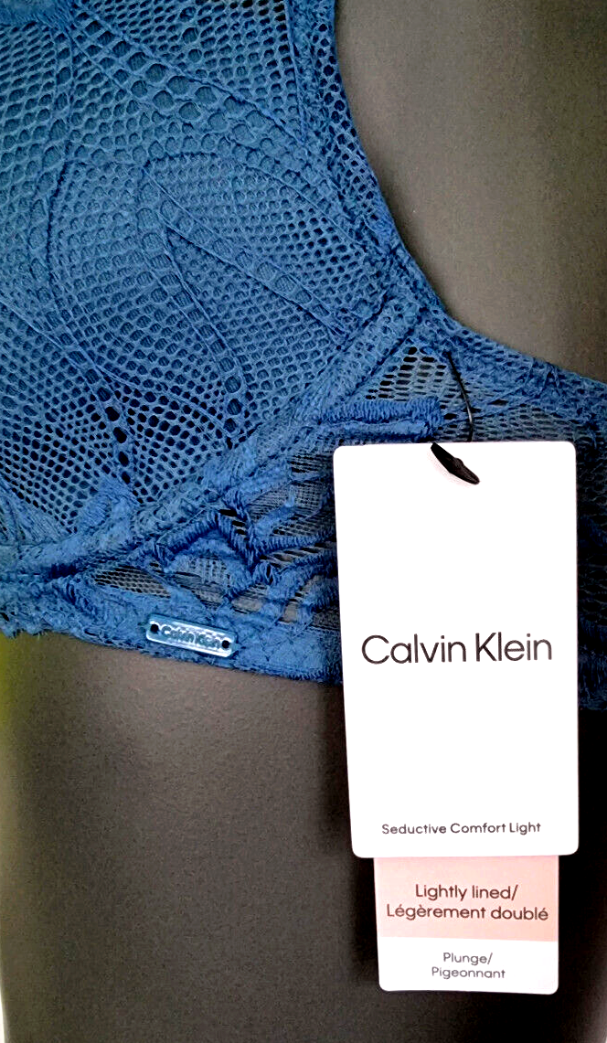 Calvin Klein Bügel BH Lightly Lined Plunge Gr. 70 Cup C (D)