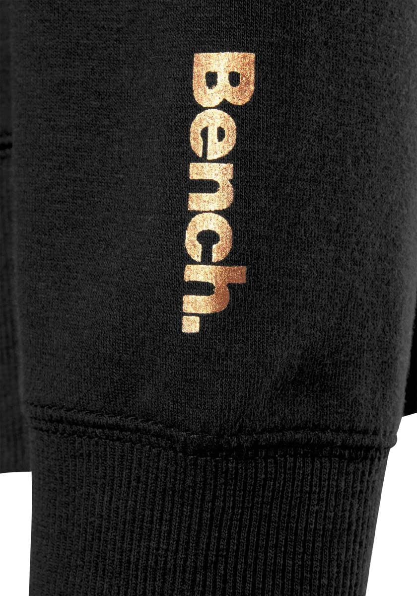 Bench Sweatjacke Kapuze schwarz kupfer Loungejacket Gr.40-50