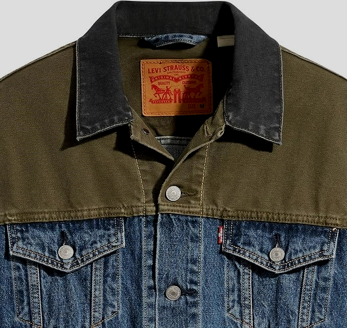 Levi's Herren Trucker Jeansjacke two tone Denim Gr.M