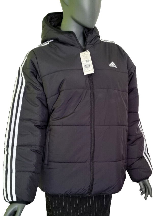 Adidas Winterjacke schwarz weiss Gr.Teens 176 / Damen 38 kl.40 Outdoor IL6076