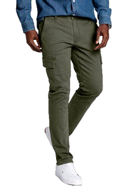 Delmao Cargohose Herren oliv straight fit Gr.W36 L34