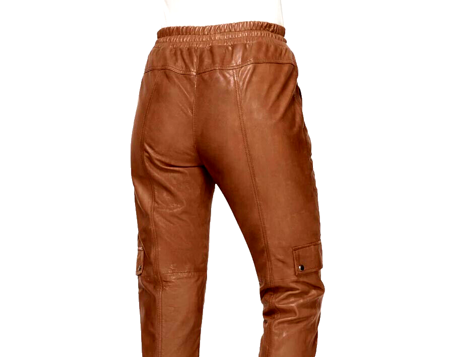 Cargo Lammnappa Lederhose cognac Gr.34-36