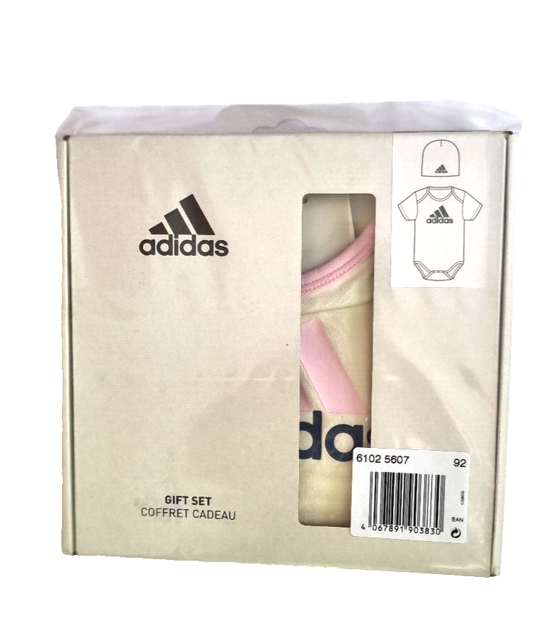 Adidas Sportswear 2-Teiler Geschenkset blau mint Gr.98