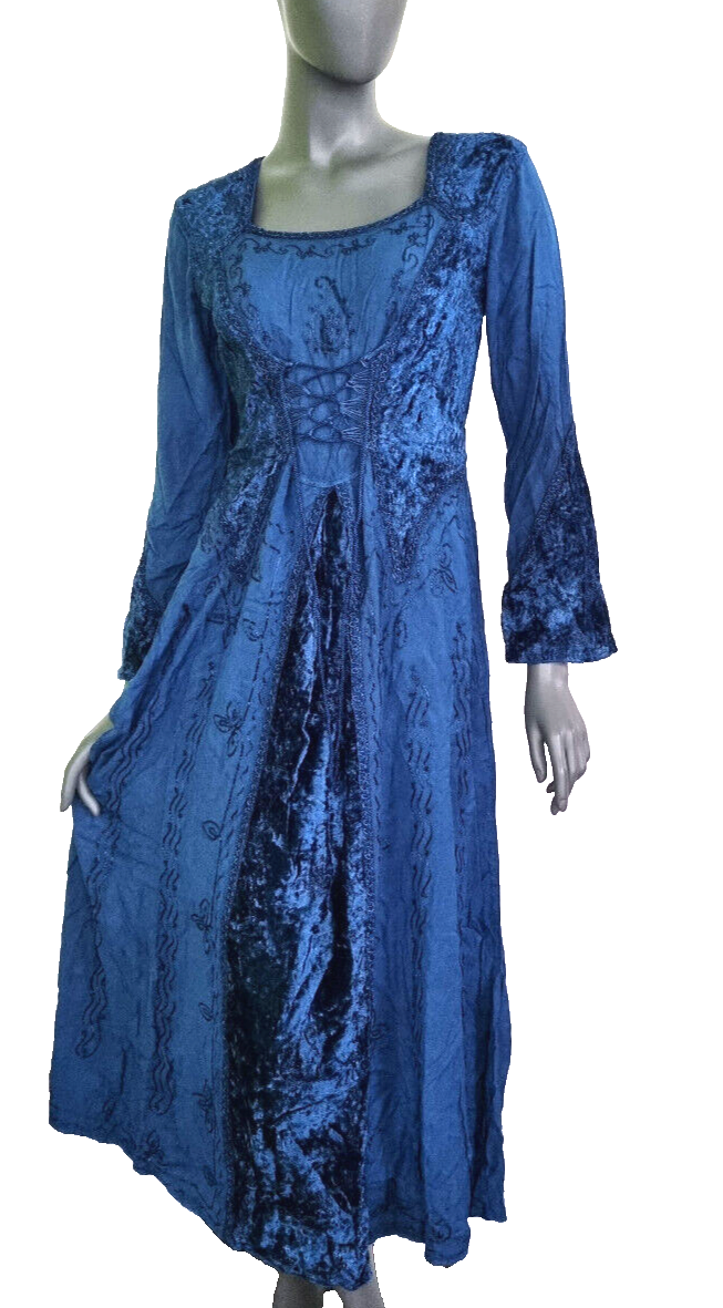 Bäres Maxikleid Mittelalter Boho Vintage Gr. 36/38