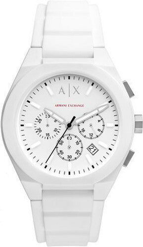 Armani Exchange Rafael Herren Chronograph weiss AX4160