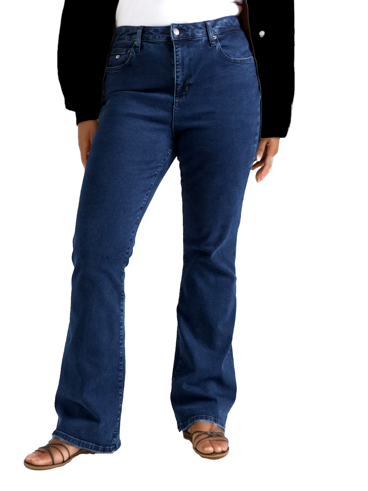 Tommy Hilfiger Jeans CURVE Sylvia High Flare Bootcut Gr.inch W36-W44