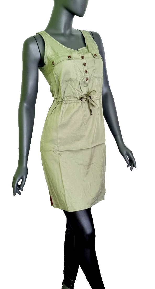Alife and kickin Kleid Shirtkleid Doris khaki XS/34