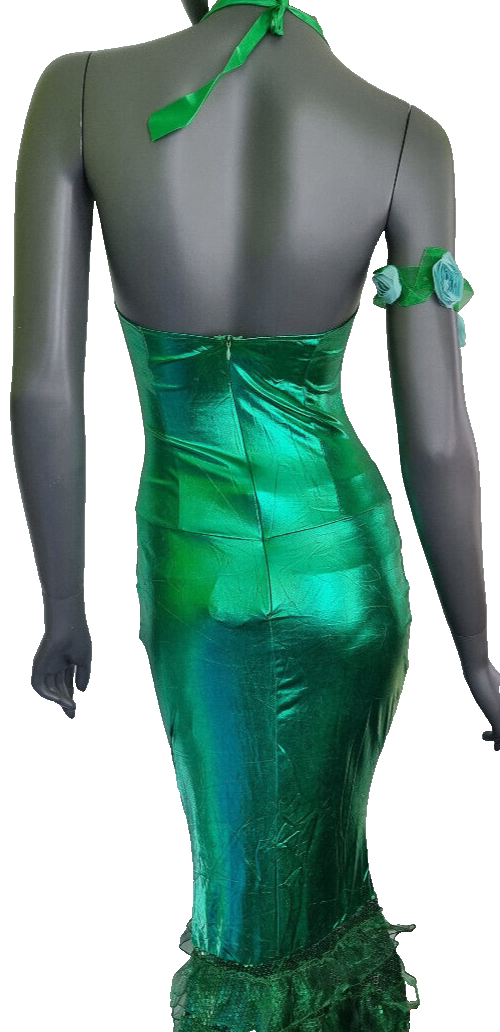 Faschingskostüm Karneval Nixe Meerjungfrau Sirene grün Gr.34/36