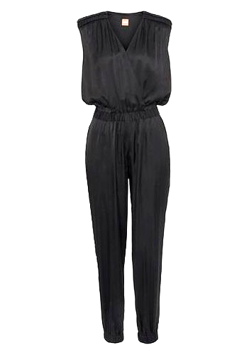 Hugo Boss Overall Dendump Viscose schwarz Gr.40