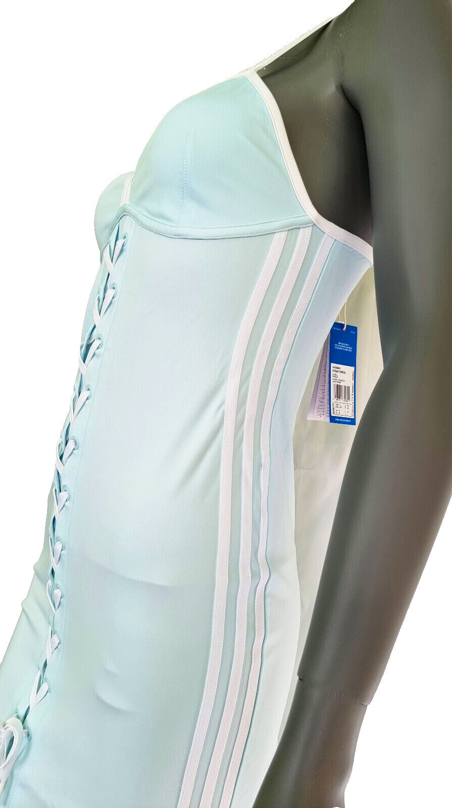 Adidas Always Original Laced Strap Dress HK5088 hellblau Gr.32-48