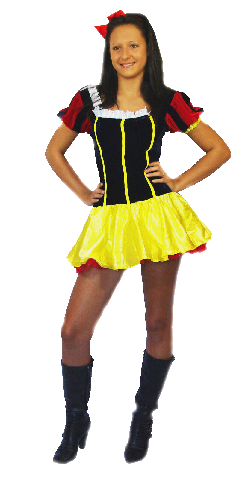 Faschingskostüm Karneval Samtkostüm Schneewittchen Gr.34/36 kleine 38