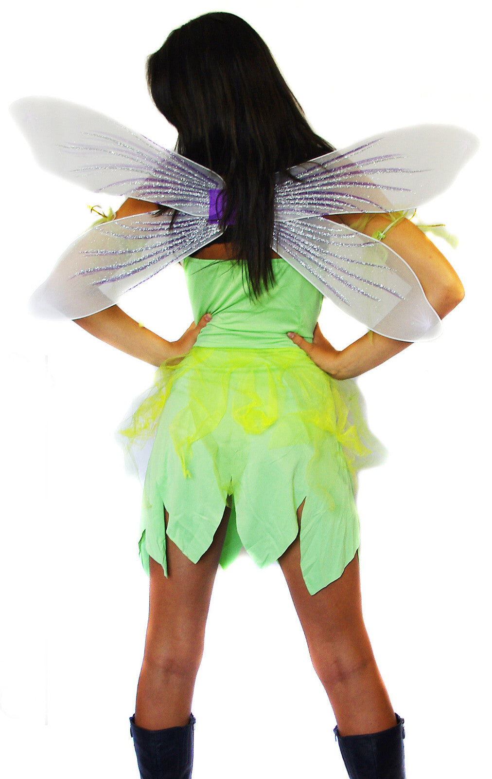 Faschingskostüm Karneval Elfe Fee Fairy Waldelfe Gr.38/40