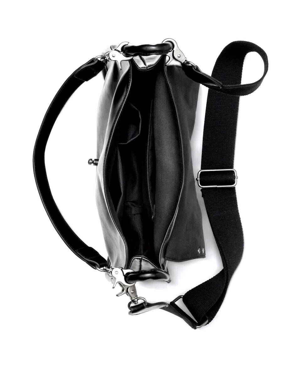 Tasche mit Nieten schwarz Handtasche Schultertasche