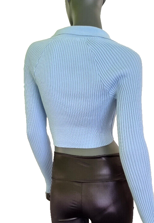 Tommy Jeans Strickpullover TJW BADGE RIB COLLAR SWEATER Gr. S/34/36