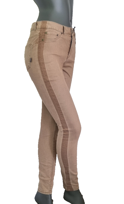 Arizona Skinny-fit-Jeans Ultra Stretch High Waist mit SeitenStreifen Gr.38