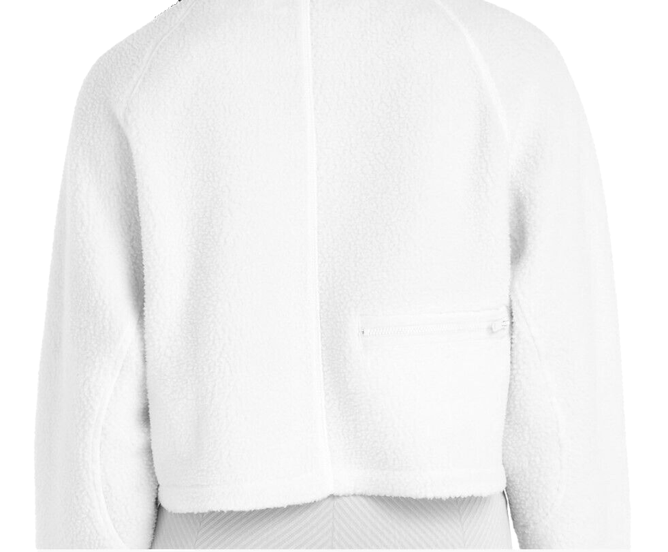 Calvin Klein Sport Teddy Sherpa Hybrid Sweat lightweight offwhite Gr.XXL/42/44