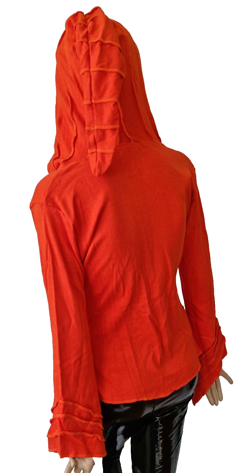 Gugel Zipfel Shirtjacke Gothic Medieval Hippie Gr.38/40