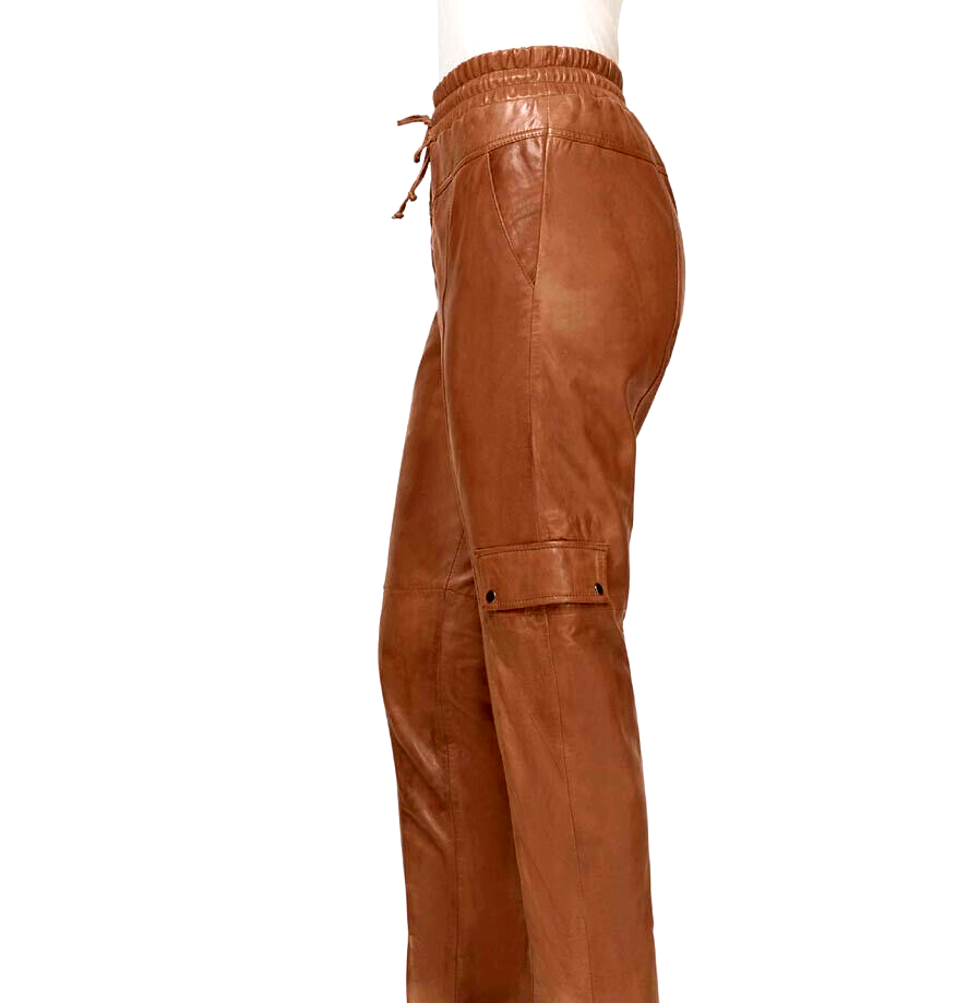 Cargo Lammnappa Lederhose cognac Gr.34-36