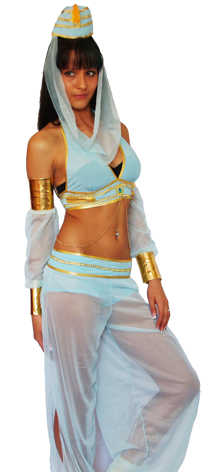 Faschingskostüm Karneval Belly Dancer Haremsdame Bauchtänzerin Gr.34/36