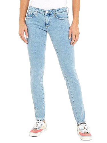 Tommy Hilfiger Low Rise Skinny Sophie Damen Jeans hellblau W33-L32