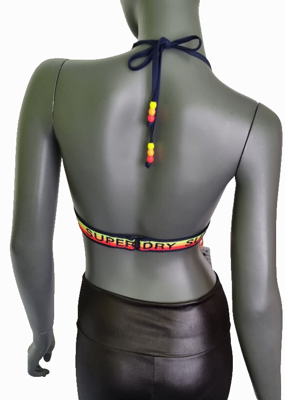 Superdry Bikini Triangel Oberteil Rich navy dunkelblau Gr.XS 34/36