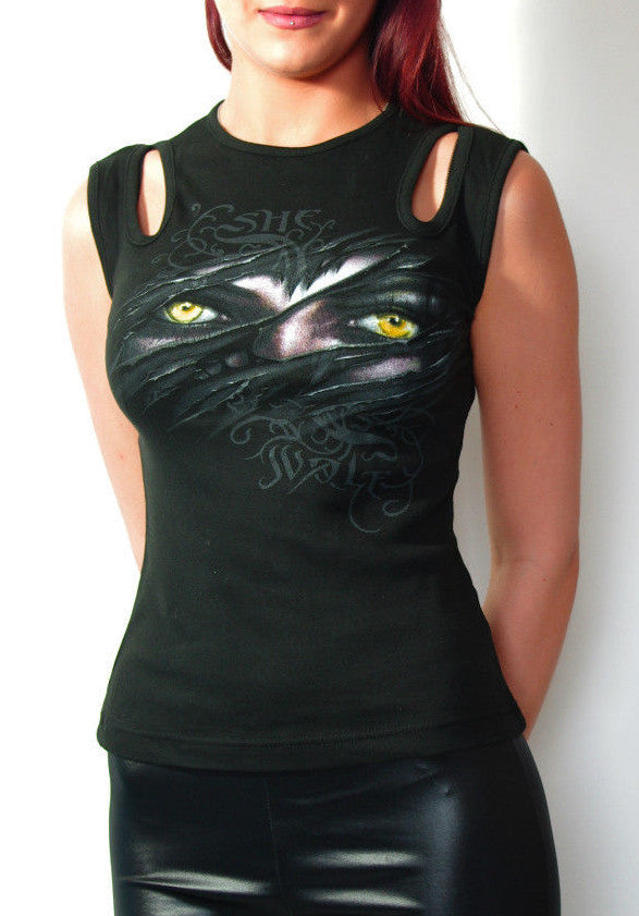 SPIRAL She Wolf Wölfin Shirt Gr.34-38