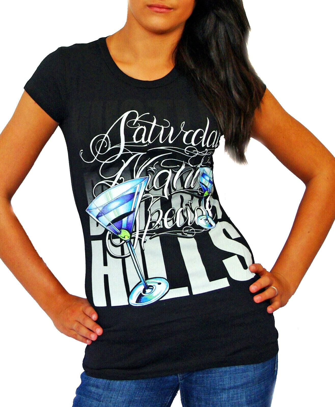 HUSTLER Shirt saturday night Gr.36/38