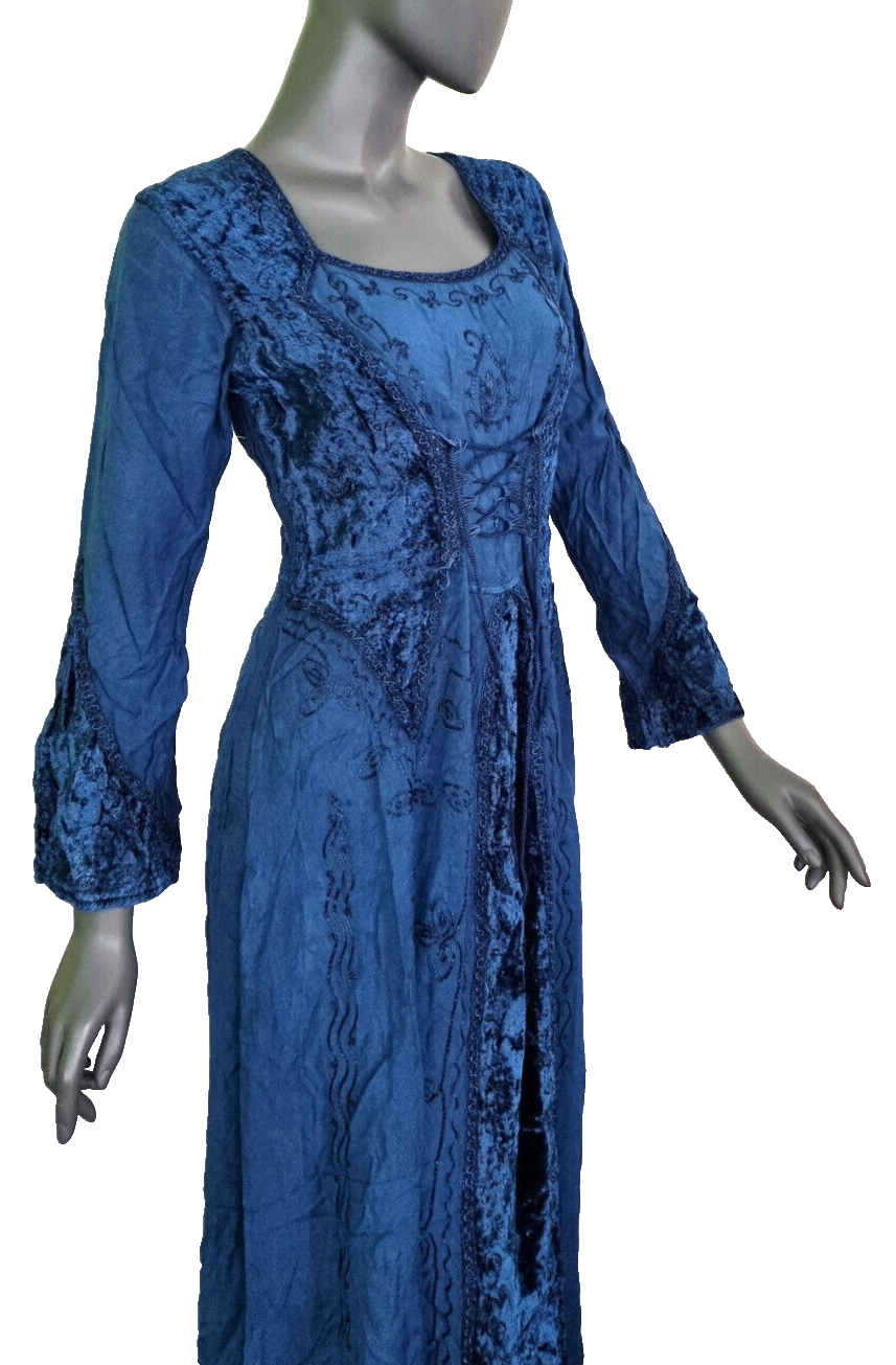 Bäres Maxikleid Mittelalter Boho Vintage Gr. 36/38