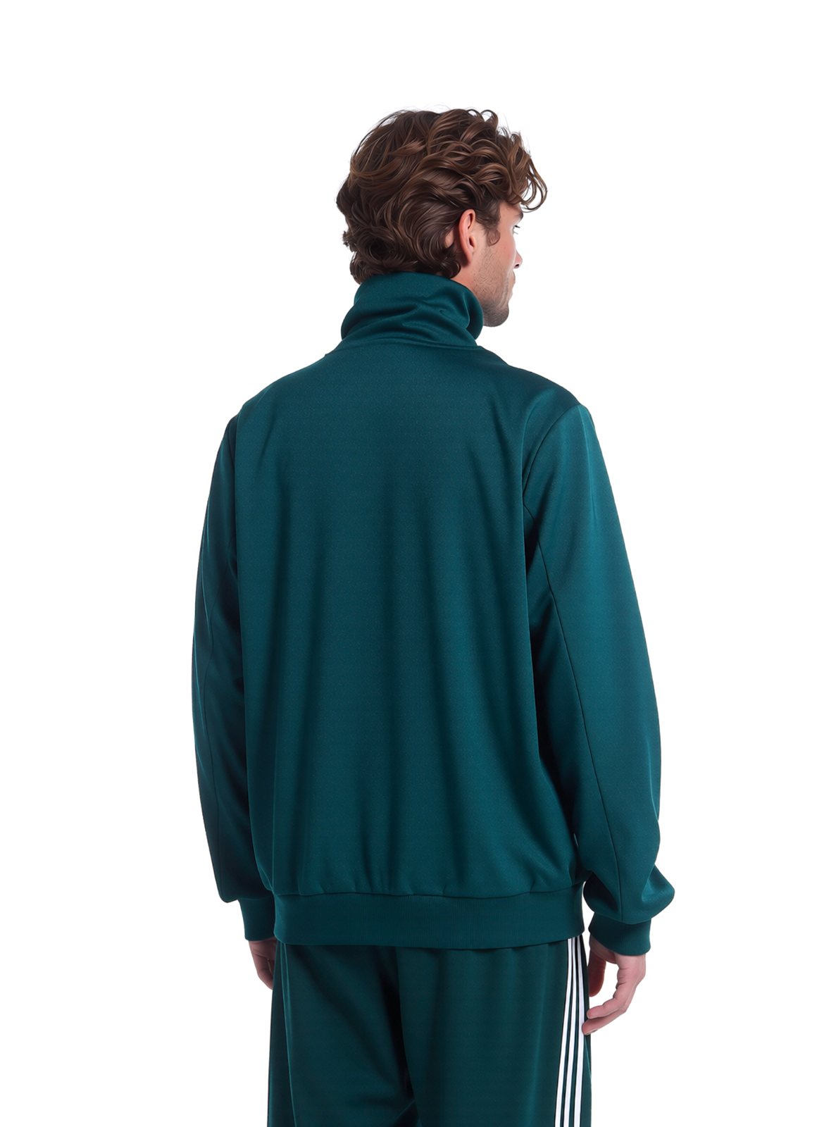 Adidas Originals Classic Track Top Jacke dunkelgrün weiß JY1280 Gr.3XL