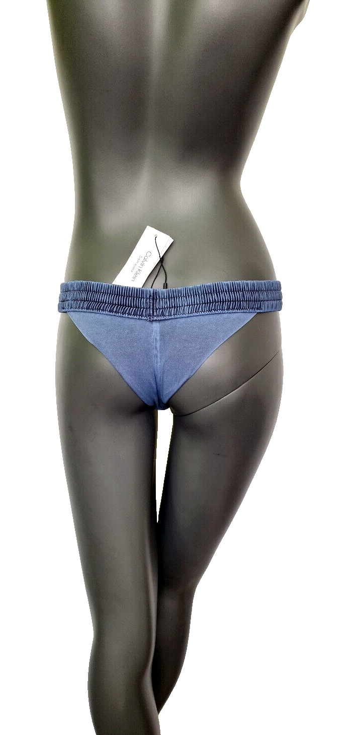 Calvin Klein Bikinihose blau brazilian half string Gr.S