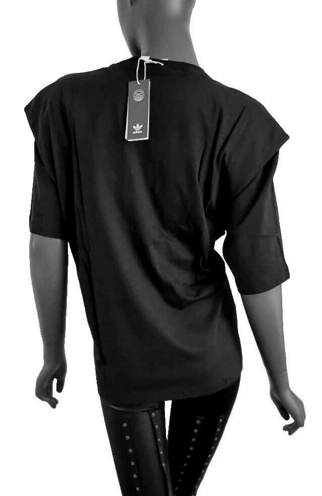 Adidas 2 Teiler Trefoil oversized cut IC7203 schwarz Gr.M