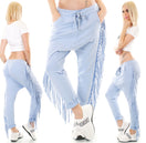 Zeige Bild New Collection  JogPants Boho  Freizeithose Fransen 34-38 4