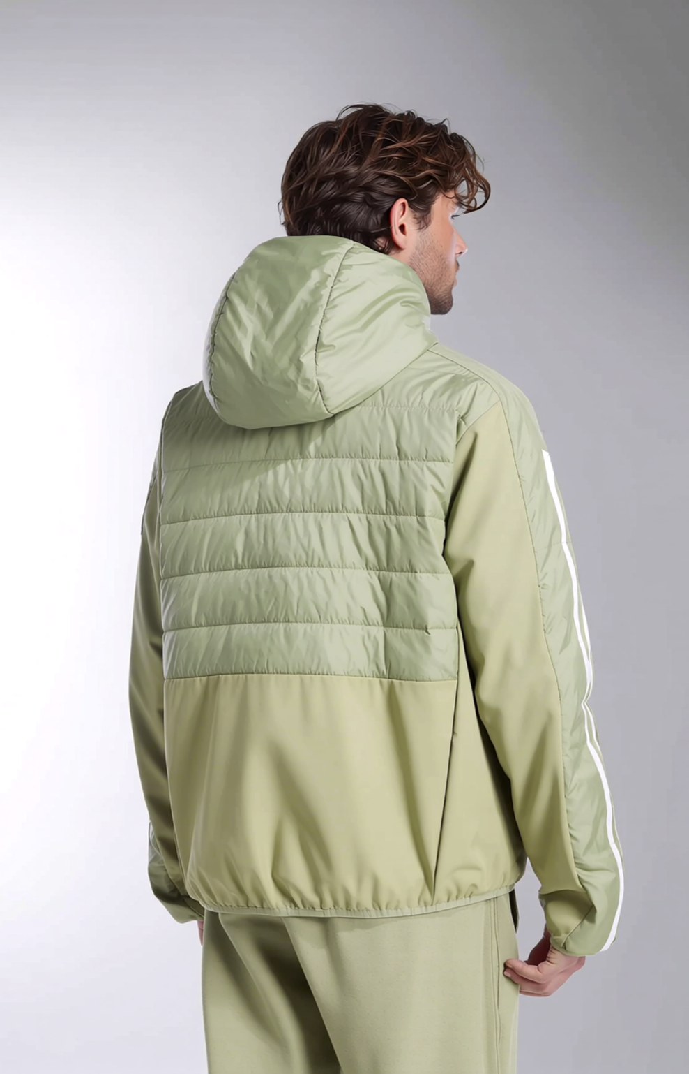 Adidas Essentials Insulated unisex Hybrid Jacke leicht gefüttert Anorak Gr. M