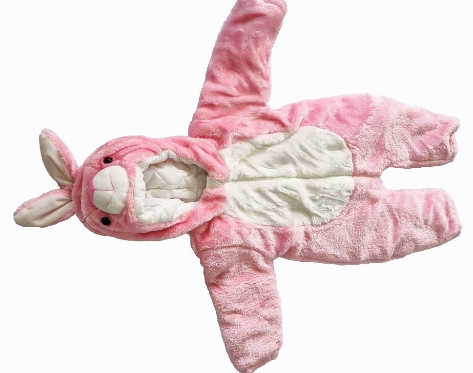 Animal  Kinder Winteroverall Snowsuit Plüsch Thermo Gr. 92/98