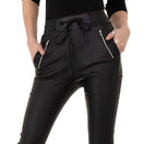 Zeige Bild Daysie Hose Lederlook Zipper Gr. 32-38 4