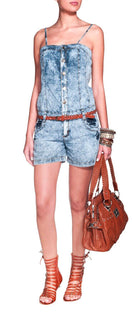 Zeige Bild MYSTIC     Kurzoverall Jeanslook Gr. 36-40 3