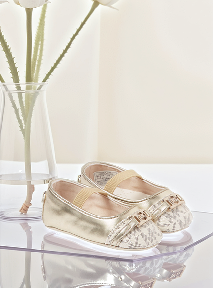 Michael Kors Luxury Baby Nyomi First Steps Ballerina Gr.19