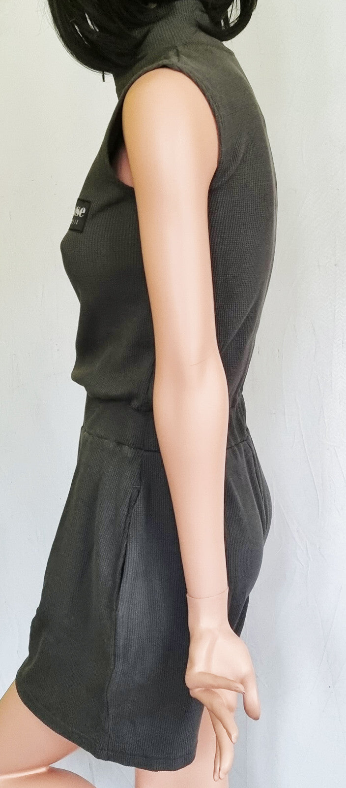 Ellesse Overall Jumpsuit Tessuto Waffeloptik Zipper Gr.36-44