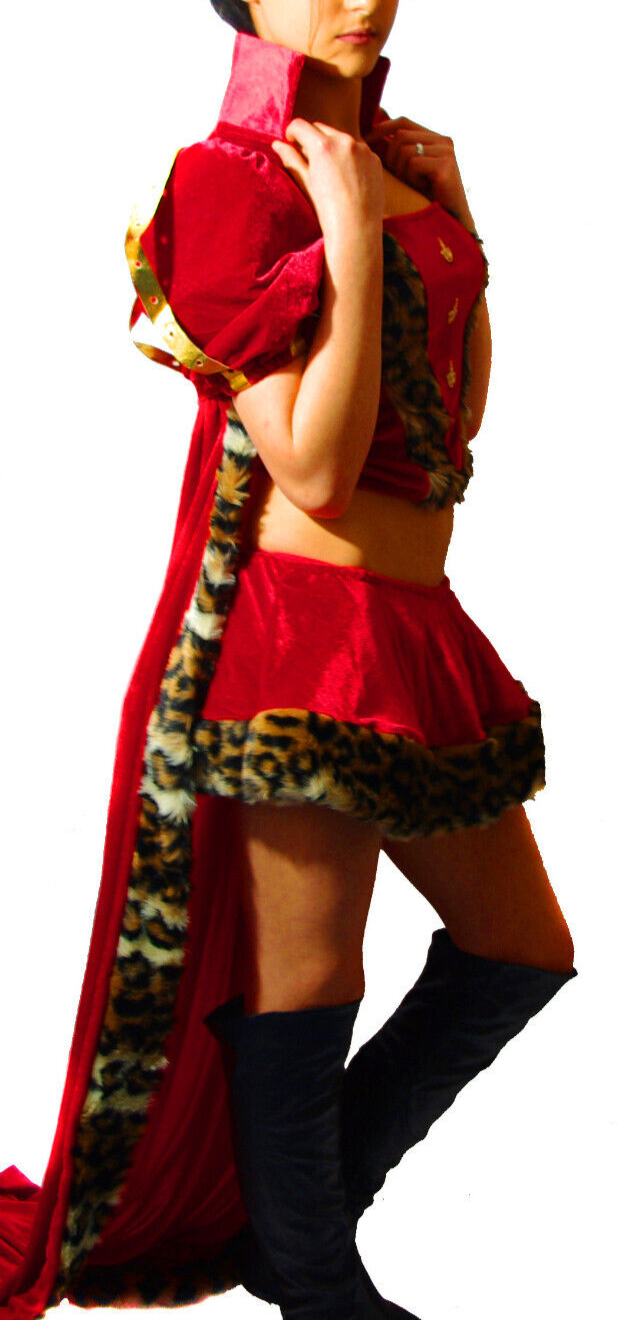 Faschingskostüm Karneval Königin deluxe Gr.36/38