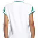 Zeige Bild Tommy Hilfiger Regular Fit Cap Sleeve Polo weiss grün Gr.2XL 2