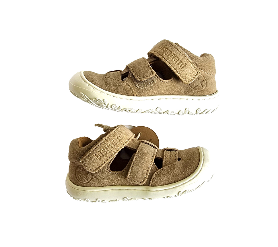 Bisgaard brandy Sandale Klettverschluss Barfußschuhe Lauflernschuhe Gr.20