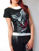 Zeige Bild Double Look Skull Wings  Shirt Gr.34-38 2