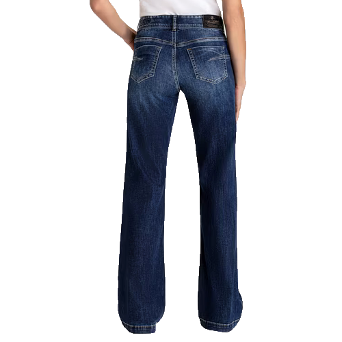 Herrlicher Jeans Edna Flared Jeans mysterious Gr.W32 L32