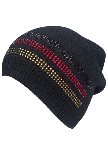Capelli NY  Wollmütze Beanie Mütze Deutschland Strass onesize