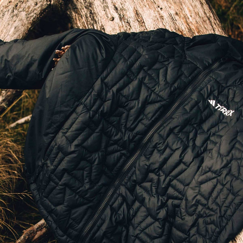 Adidas TERREX-Steppjacke m.PrimaLoft® Isolation, schwarz Gr.L