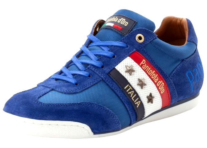 Pantofola d'Oro Imola Nylon Herren Leder/Synthetik royalblau Gr.40