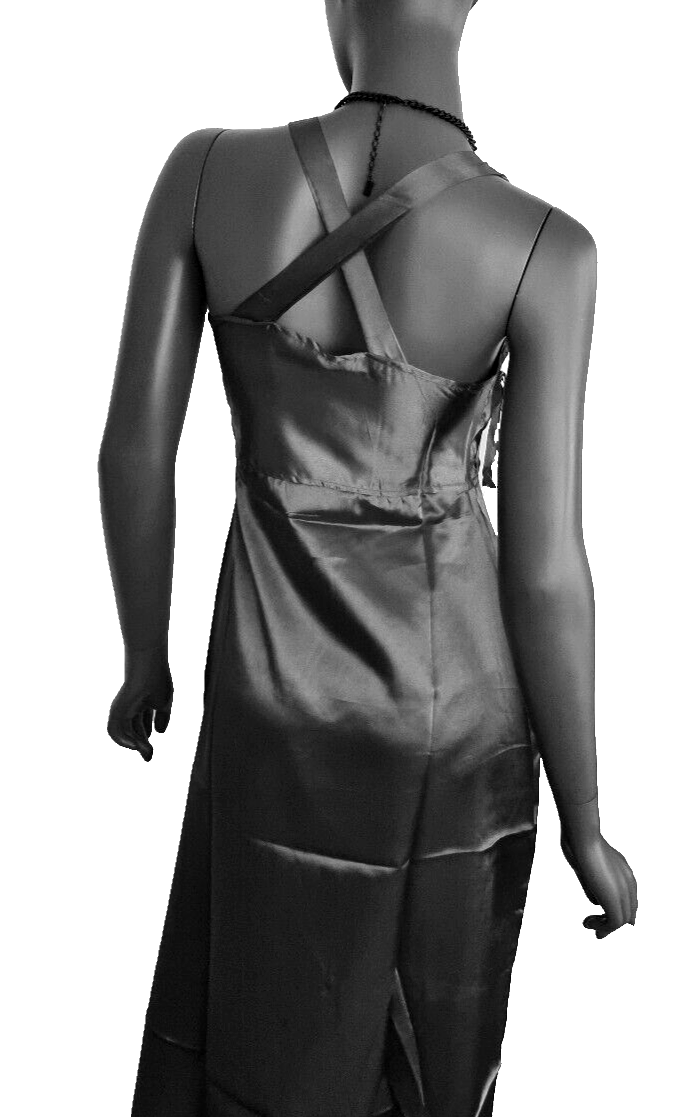 Bäres Gothic Maxikleid Mittelalter Gothic Witch schwarz Gr. 34